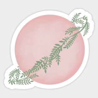 Overgrown Planet Sticker